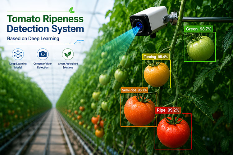 Intelligent Tomato Ripeness Detection System Based on YOLOv8 Deep Learning