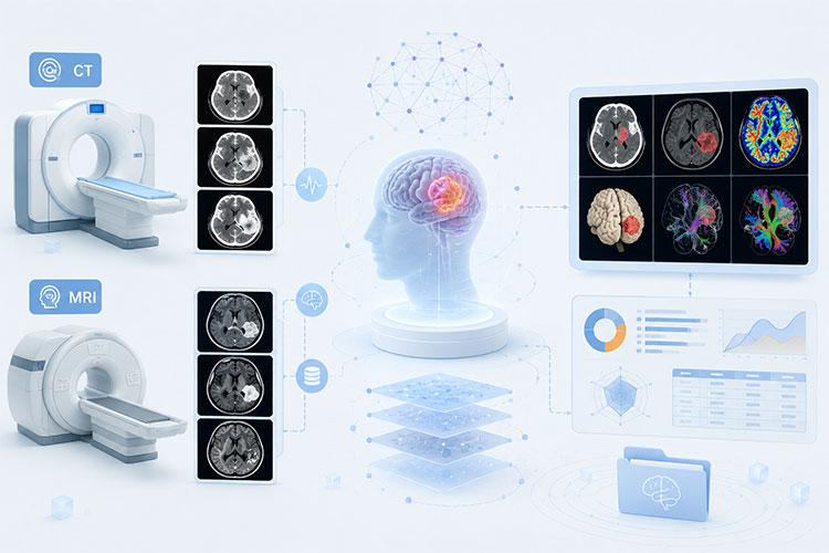 脑肿瘤多模态影像数据集(CT和MRI)