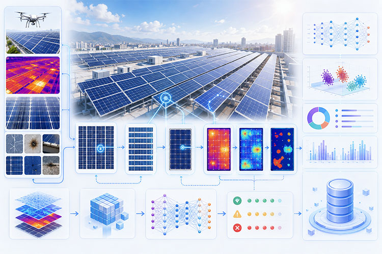 多模态红外太阳能光伏故障数据集：用于光伏诊断的分层模块、组串和ΔT红外表示