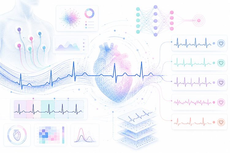 基于心电图(ECG)数据记录的心跳信号类别预测数据集