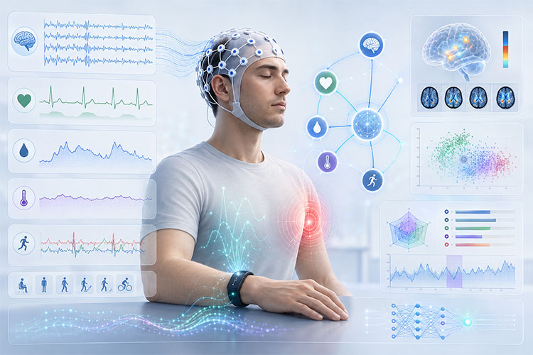 PhysioPain疼痛生理信号数据集：使用脑电图和腕带信号分析疼痛的多模态数据集