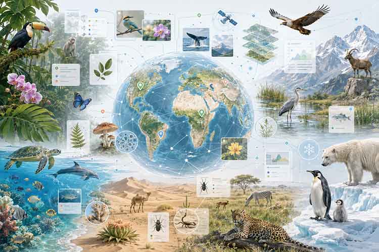 全球多模态地理生物多样性数据集
