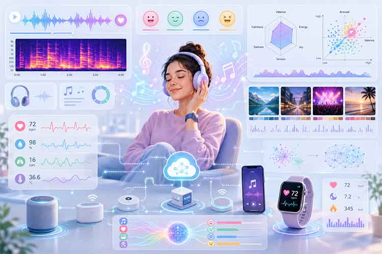 音乐情感物联网多模态数据集：结合物联网、音频、生理和图像特征的多模态音乐情感数据