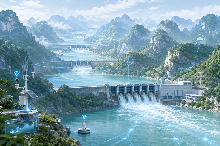 中国梯级水电数据集