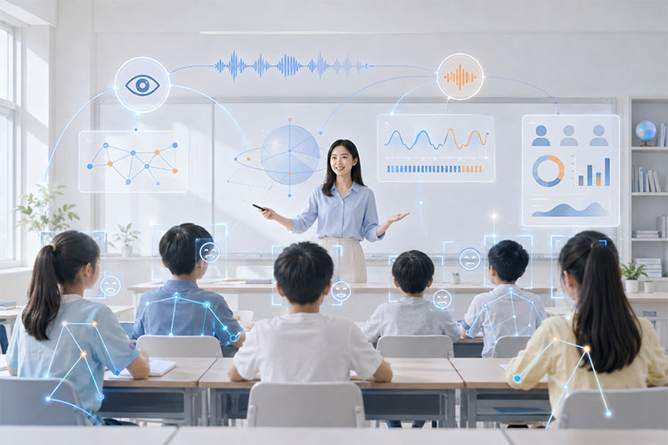 多模态教学效果数据集：来自视觉、听觉和行为线索的实时评估数据