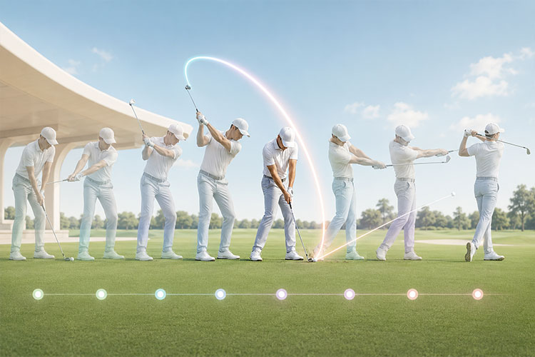 GolfDB高尔夫挥杆八阶段时序分析原始视频数据集