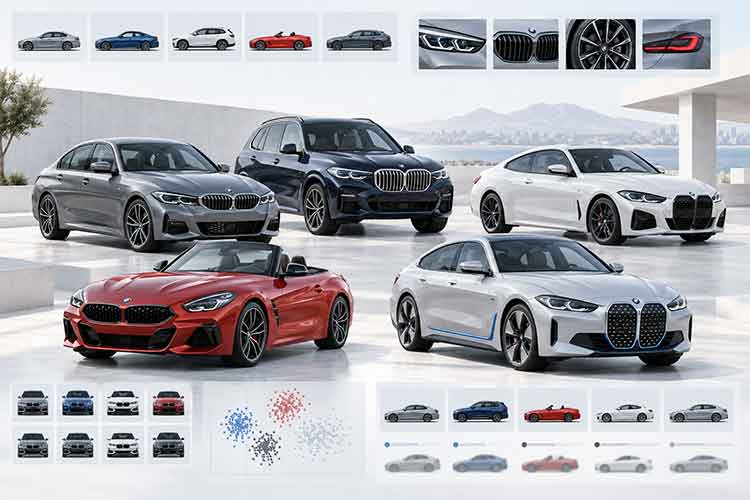宝马(BMW)汽车车型图像分类数据集
