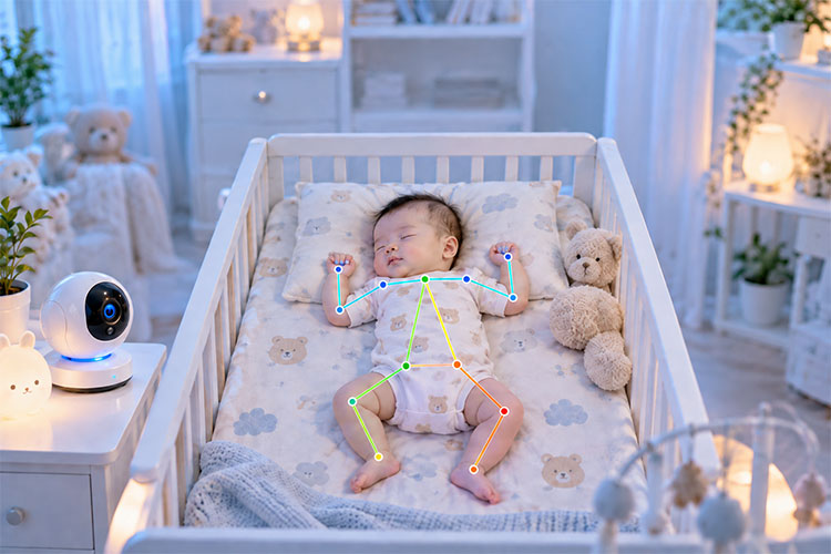 基于MediaPipe的婴儿睡眠姿态实时监控系统设计与实现