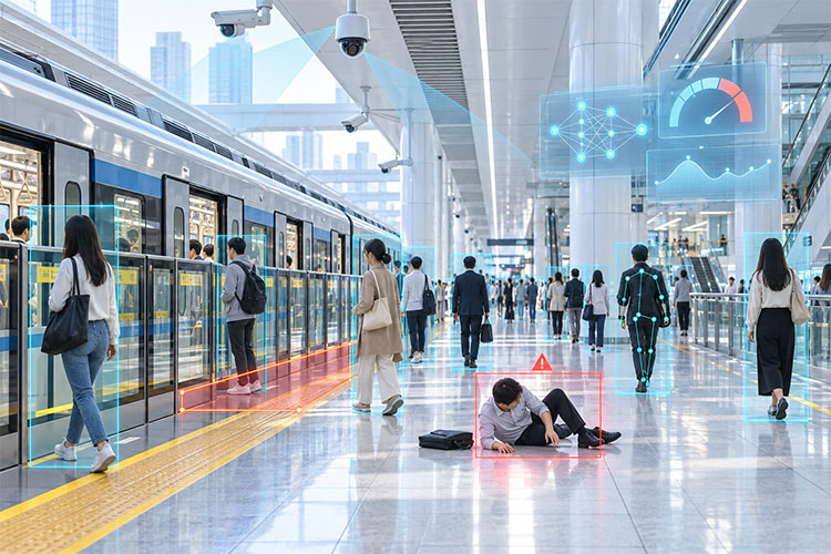 基于深度学习的城市轨道交通站台智能安全监测与风险预警系统研究