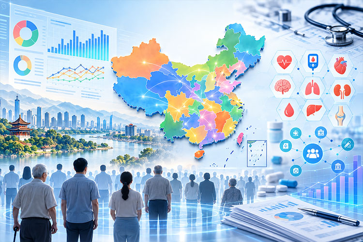 中国31省慢性病案例合成数据集